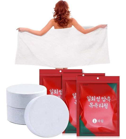 3 Compressed / Magic Towels
