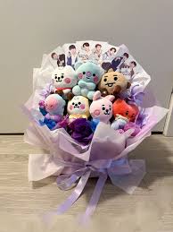 BTS Plushies Customized Bouquets